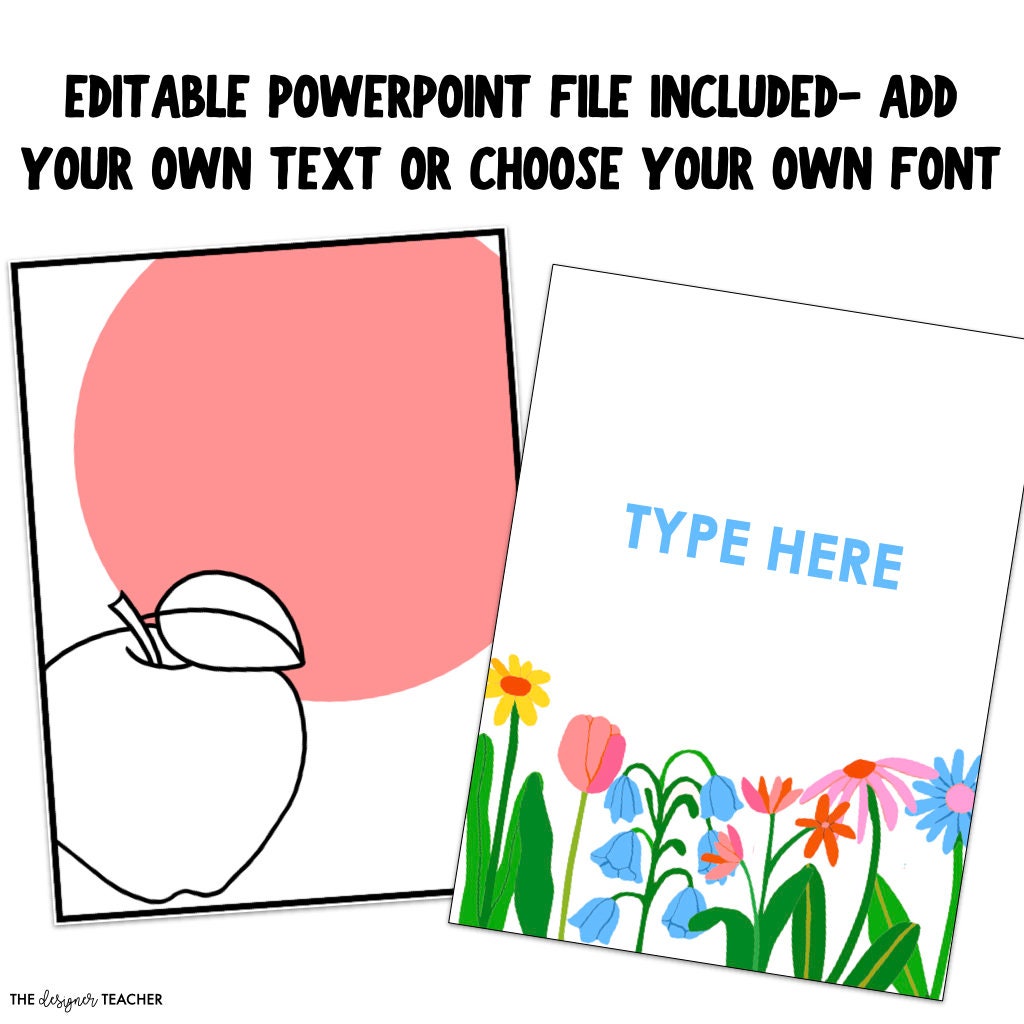 Bright Garden Classroom Alphabet Posters Print, Cursive & Picture Cues ...