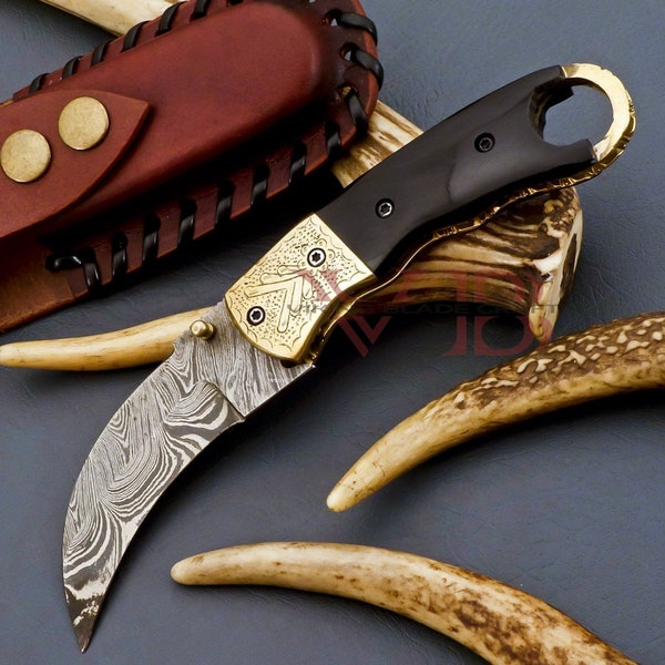 Finger Hole Knife Etsy