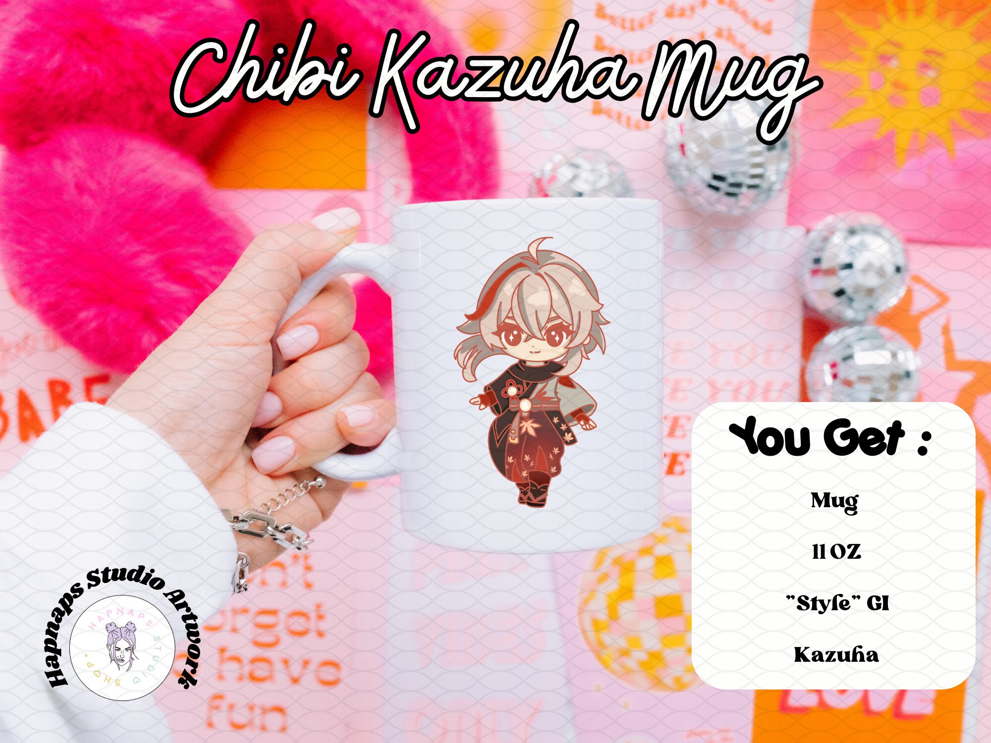 Funny Kazuha Mug Nakamura Kazuha Ruined My Life LE 