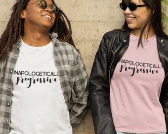 Progressivo t-shirt giustizia sociale camicia attivista liberale regalo diritti civili protestante maglietta diritti riproduttivi tshirt LGBTQ alleato Tee