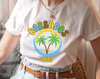 Barbados Shirt Barbados Vacation T-shirt Barbados Gift Box for Caribbean Cruise Barbados Tee for Women Barbados Vacation TShirt Barbados