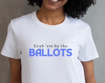 Vote T-shirt 2024 Election Shirt Vote Democrat Tshirt Political Gift for Liberal New Voter Tee Funny Politics Shirt for Never Trump Gift