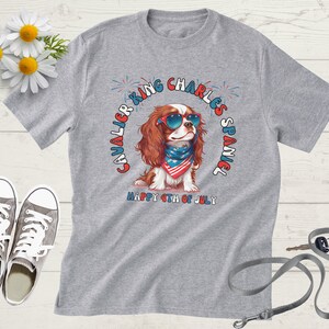 Patriotic Dog 4th of July T-shirt, Cute 4th of July Shirt, Dog Lover Shirt, Cute Dog Shirt, Dog Lover Gift, Independence Day Shirt
