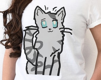 Krigarkatter - Jayfeather - Åskklanen, Katter, Unisex mjuk t-shirt