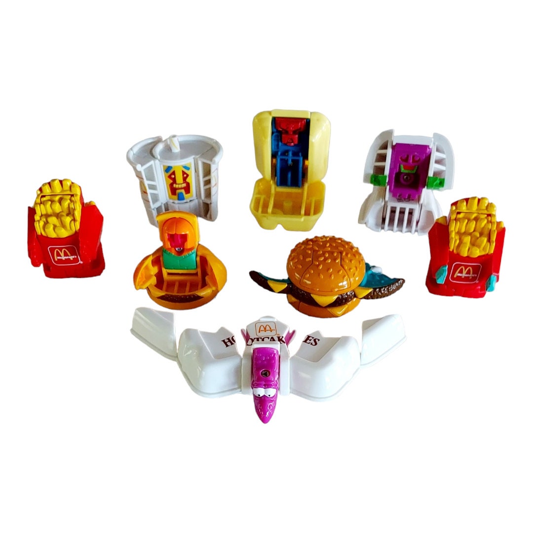 1980s Mcdonalds RARE Happy Meal Transformers Toys Collectible You Pick