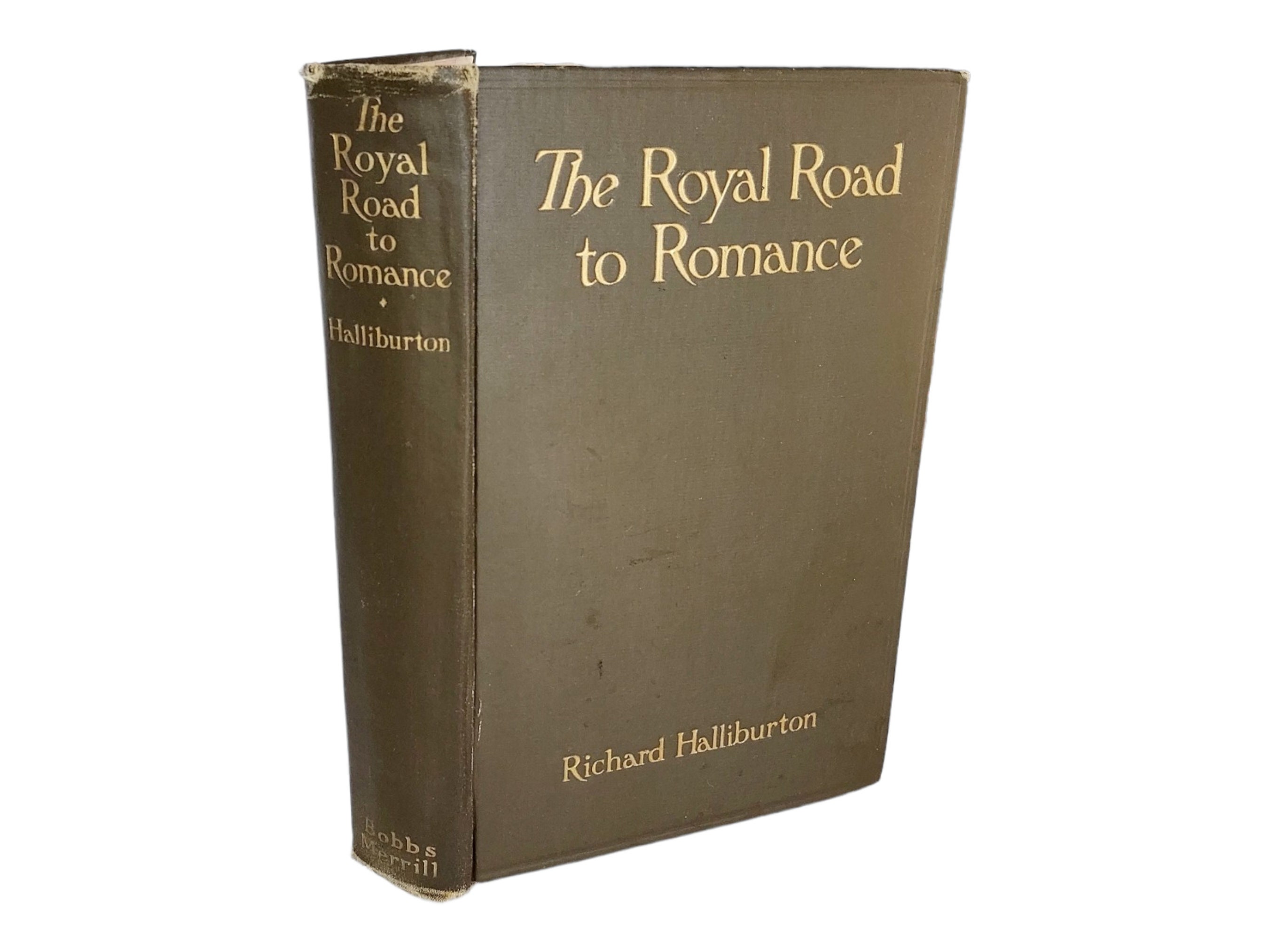 1925 the royal road to romance richard halliburton hardcover 1st