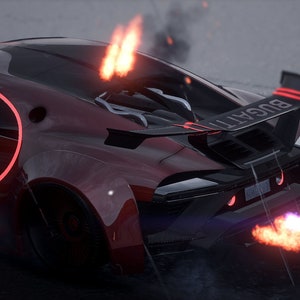 GTA V Solo Vehicle: Bugatti Chiron | FiveM Ready | Quad Turbo | Forgiatos | Widebody Kit | Stars In The Ceiling | 80 USD Value