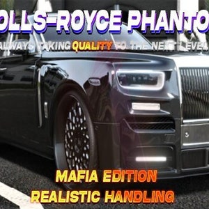 GTA V Solo Vehicle: Rolls-Royce Phantom FiveM Ready Mafia Style High Quality Optimized 55 USD Value Grand Theft Auto 5 image 1