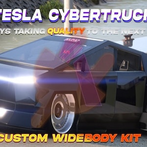 GTA V Solo Vehicle: Tesla Cybertruck | FiveM Ready | Body Kit Extras | High Quality | Optimized | 35 USD Value | Grand Theft Auto 5