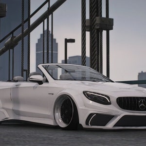 GTA V Solo Vehicle: Mercedes Benz S63 | Widebody | Animated Roof | FiveM Ready | High Quality | Optimized | 60 USD Value | Grand Theft Auto