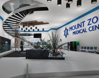 GTA V Map: Mount Zonah Hospital | FiveM Ready | Optimized | Lift Elevator | Open Interior | 120 USD Value | Grand Theft Auto 5