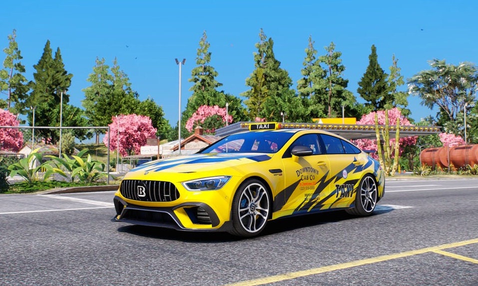 GTA V Solo Vehicle: Brabus 800 Taxi FiveM Ready High - Etsy.de