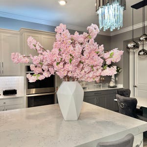 3.5 foot silk flowers

Aria cherry blossom branches

realistic silk cherry blossoms

pink blossom branches for vase

tall artificial flower stems

cherry blossoms for floor vase

table centerpiece cherry blossoms

wedding cherry blossom decor

home