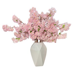 Aria pink silk flowers

Aria home decor branches

silk cherry blossoms reviews

best fake cherry blossom branches

luxury artificial cherry blossoms

full lush artificial branches

pre-assembled floral branches

silk flowers with many