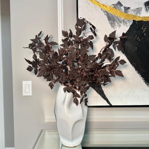 Plum Faux Cimicifuga Bundle, 32" Autumn Botanical Stems