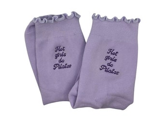 Hot Girls do Pilates non slip grip sock