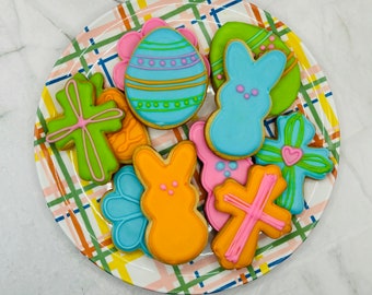 Decorated Easter Sugar Cookies, 1 dozen