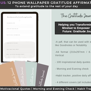 Diario de Gratitud / Diario de Gratitud Digital / Diario de Gratitud Diario / Diario de Gratitud Digital /