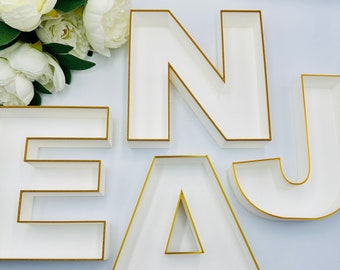 Fillable 8" letter tray Birthday numbers decoration Empty charcuterie tray Anniversary numbers for party Letters for filling dessert tray