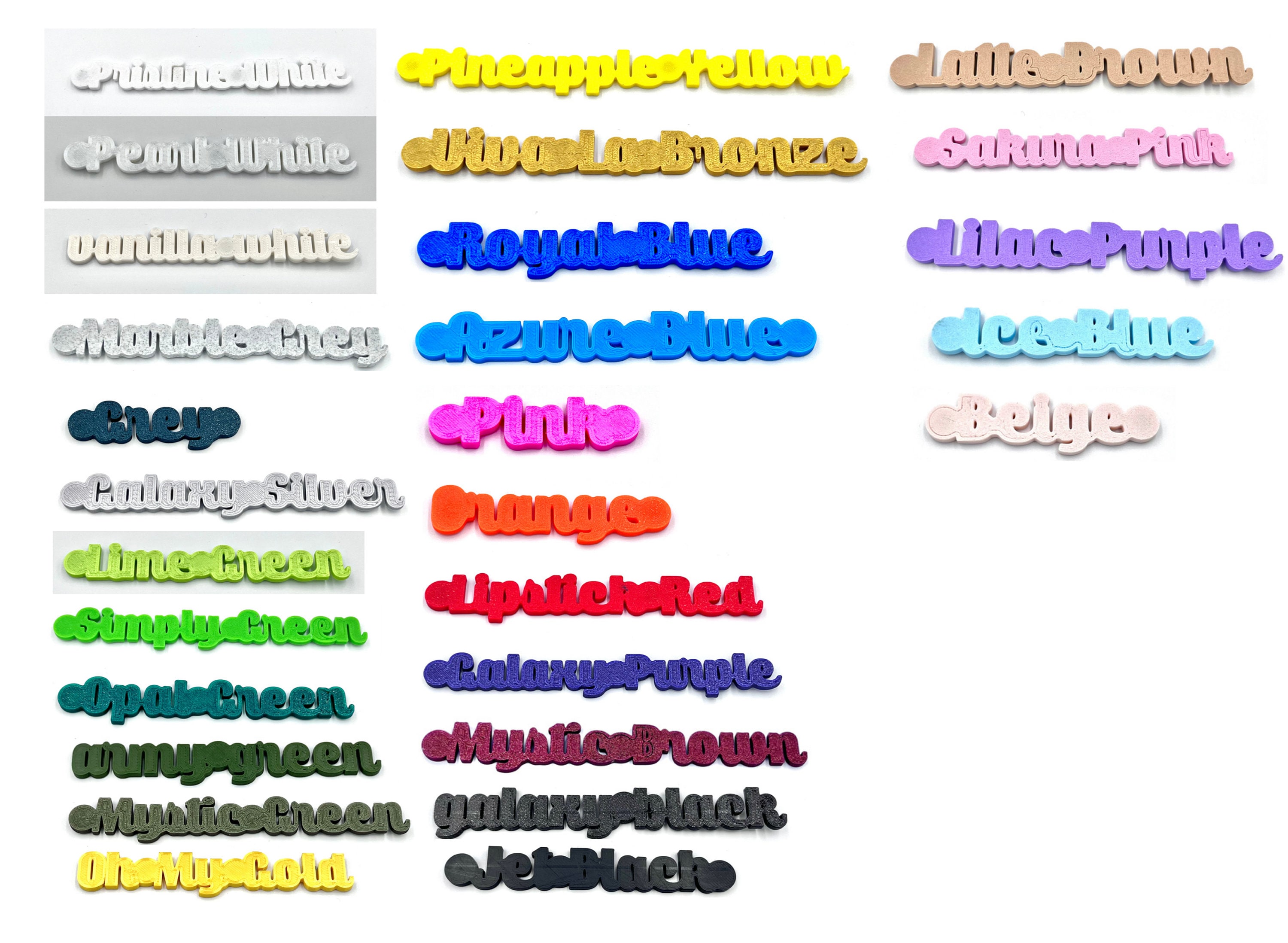 Fillable Kids Name Tray Birthday Decoration for Children Empty Name