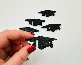 20 grad cap glass toppers Graduation party drink tags for Class of 2025 glass charms Decors for student grad from College party glass marker