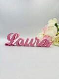 Custom name freestanding sign for table, Personalized name for desk, Custom baby name nursery shelf sign for kids bedroom, Surname sign product logo