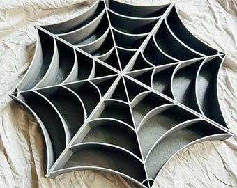 Spider web shape candy tray Halloween party decorations for Spooky Halloween food tray display Trick or treat Custom candy serving tray