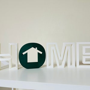 Letrero de casa para nuevos propietarios, regalo de inauguración de la casa para la familia, letrero independiente con el nombre de la casa para la entrada, decoración personal, letrero de mesa "Hogar, dulce hogar"
