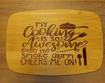 Small charcuterie board with funny saying!