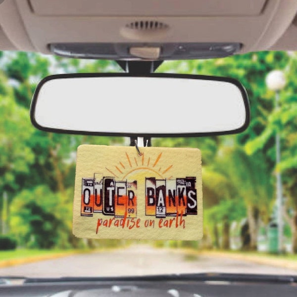 Outer Banks Air Freshener , Peace Love outerbanks, OBX, Pogue Life, You P4L, JJ Maybanks, John B Car Freshener, outer banks merch, obx gift