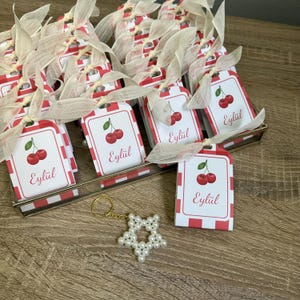 Personalized Keychain Favors, Birthday Favors, Birthday Souvenir, Birthday Gifts, Birthday Party Favor, Baby Shower Favors, Baptism Gifts
