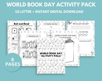 Reading Journal, Reading Journal Printable, Reading Journal For Kids, Reading Log, Digital Download, Reading Tracker a4, Reading Challenge