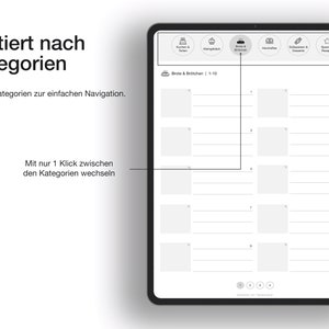 Digitales Backbuch PDF zum Selberschreiben auf Deutsch für GoodNotes image 2