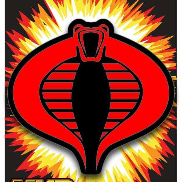 G.I. Joe COBRA LOGO Pin MultiVersePins