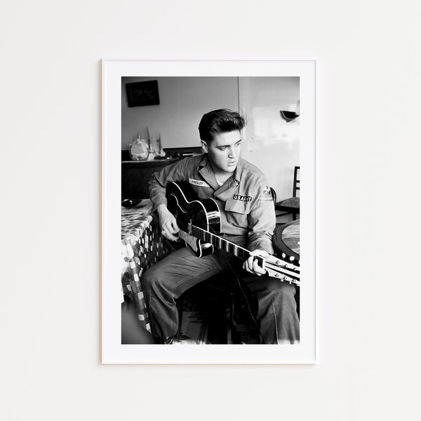 Elvis, Black and White Photography Prints, Elvis Poster, Elvis Presley, Photography Wall Art, Elvis Presley Gifts, Photography Prints