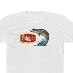 Vintage  Beer Fishing Tee, Fisherman Gift, Beer Enthusiast Apparel, Fisherman, Beer Lover, Beer Shirt, Fish shirt,