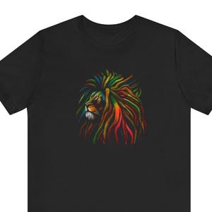 Rasta T-Shirt, Jamaica T-Shirt, Lion T-Shirt, Reggae T-Shirt,