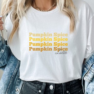 Pumpkin spice latte,Pumpkin shirt,Fall shirt,Pumpkin Spice,Thanksgiving Shirt,Womens shirt,Fall coffee shirt,Autumn shirt,Coffee Lover tee