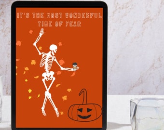 Its The Most Wonderful Time Of Year, Notebook, Halloween notebook