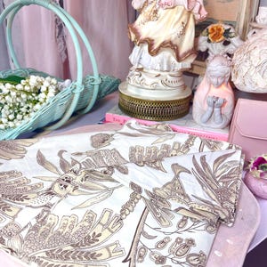Gorgeous Vintage Ralph Lauren Botanical Pair Of Standard Pillow Shams