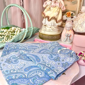 Gorgeous Vintage Ralph Lauren Colchester Paisley Pair Of Standard Pillow Shams