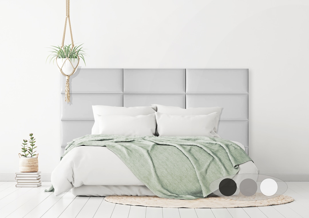 Go Headboards Removable Peel Stick Upholstered Wall Mounted Etsy