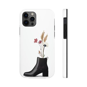 Flower Boots Tough Phone Cases, Case-Mate