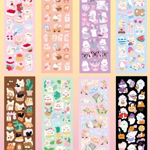 CLEARANCE!! Cute Korean Sticker Grab Bag | Polco, Bullet journal, Penpal supplies, Phone case deco, Sticker Pack, Kawaii Assorted Stickers Small dreams (8pc)