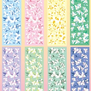 CLEARANCE!! Cute Korean Sticker Grab Bag | Polco, Bullet journal, Penpal supplies, Phone case deco, Sticker Pack, Kawaii Assorted Stickers Lilies (8pc)