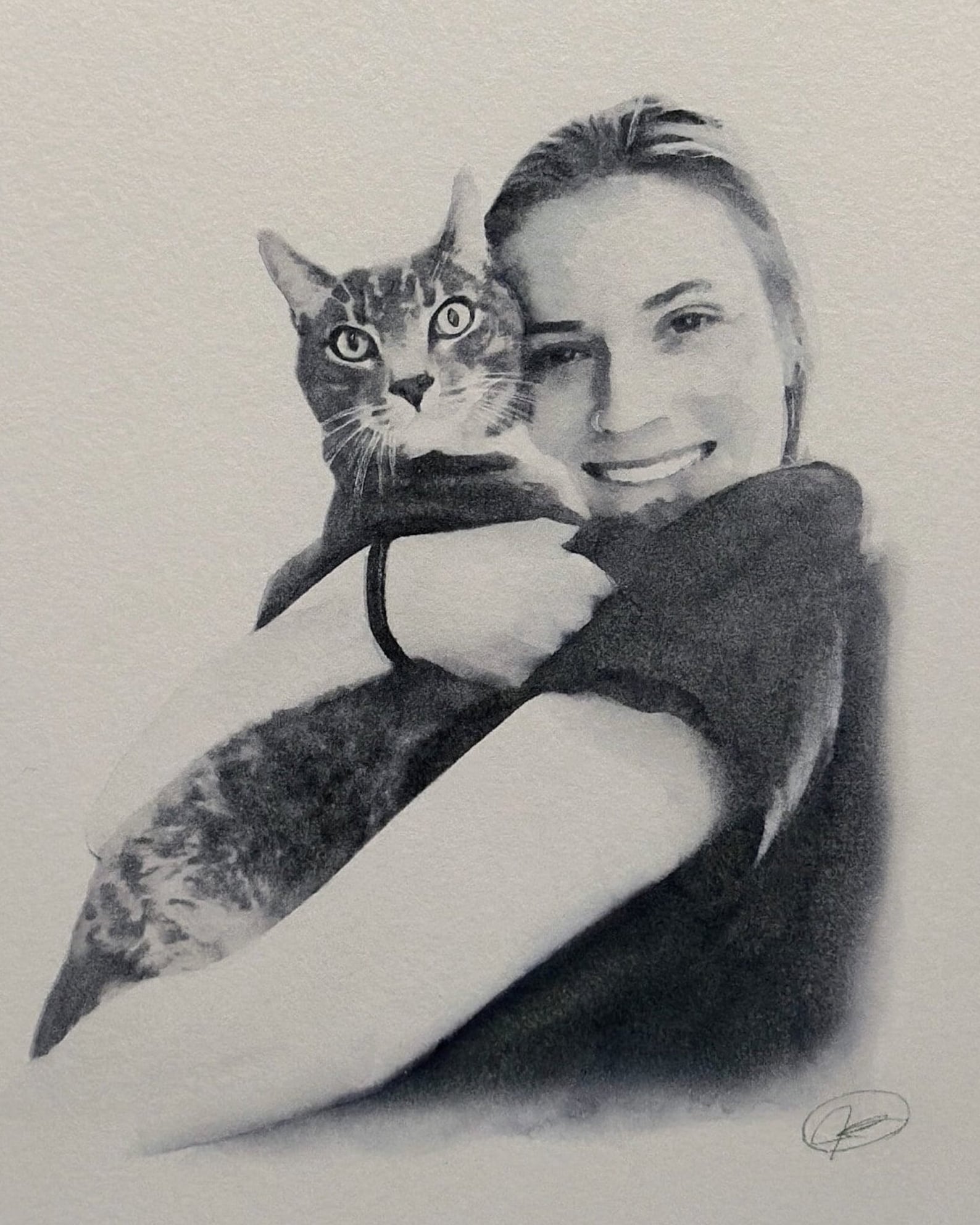 Custom Couple Portrait (Illustrated)