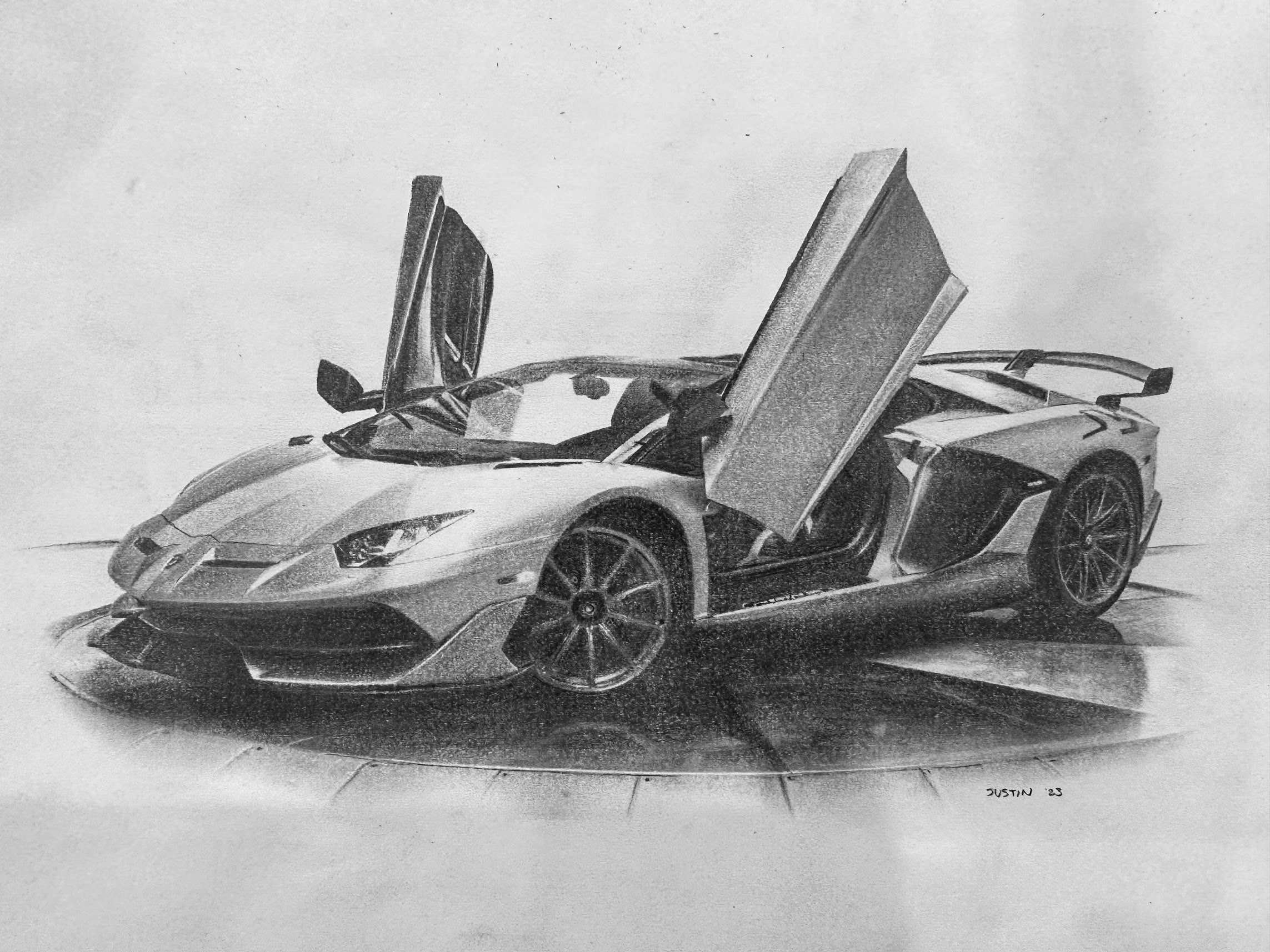 Details more than 76 car pencil sketch latest in.eteachers