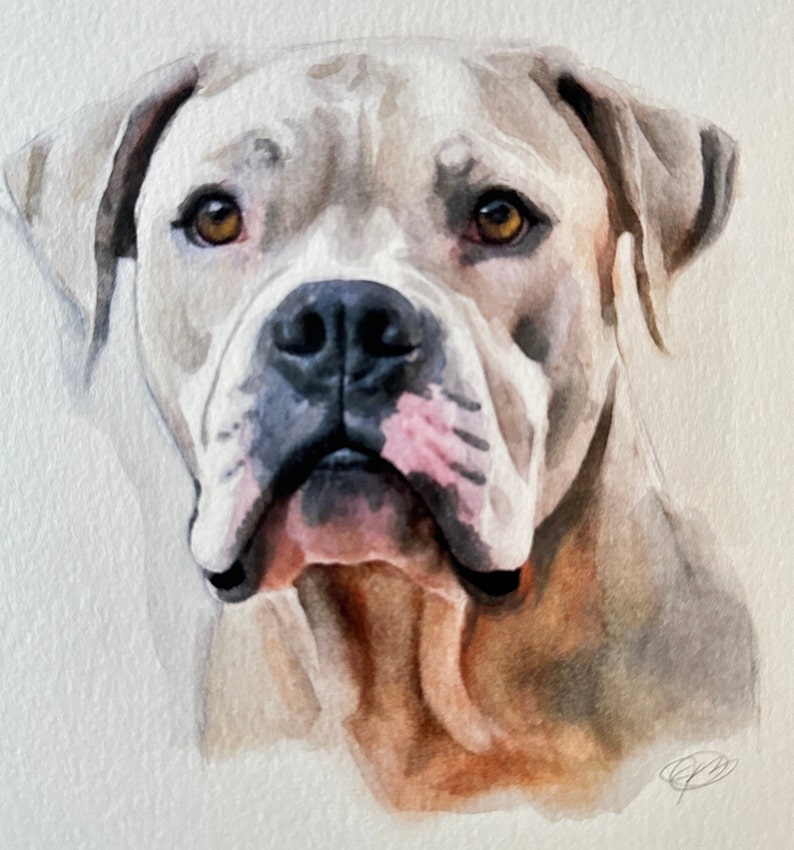 Hand Painted, Photo to Highly Detailed Watercolor. Family, House, Person, Family, or Dogs & More Perfect Personalized Gift, Combine Photos image 4