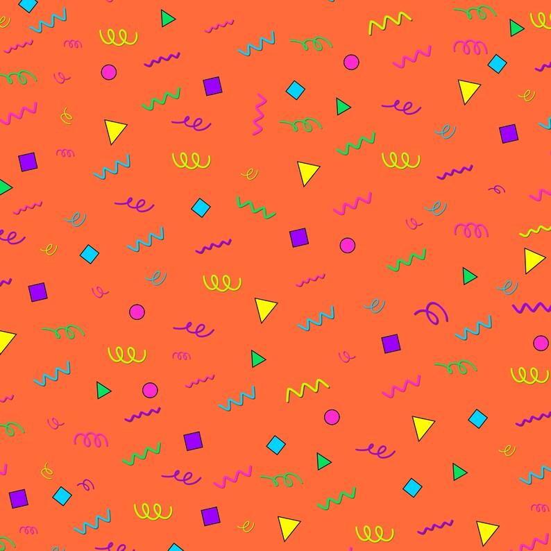Orange 90s Background 90s Aesthetic 90s Style 90s Patterns 90s Colors