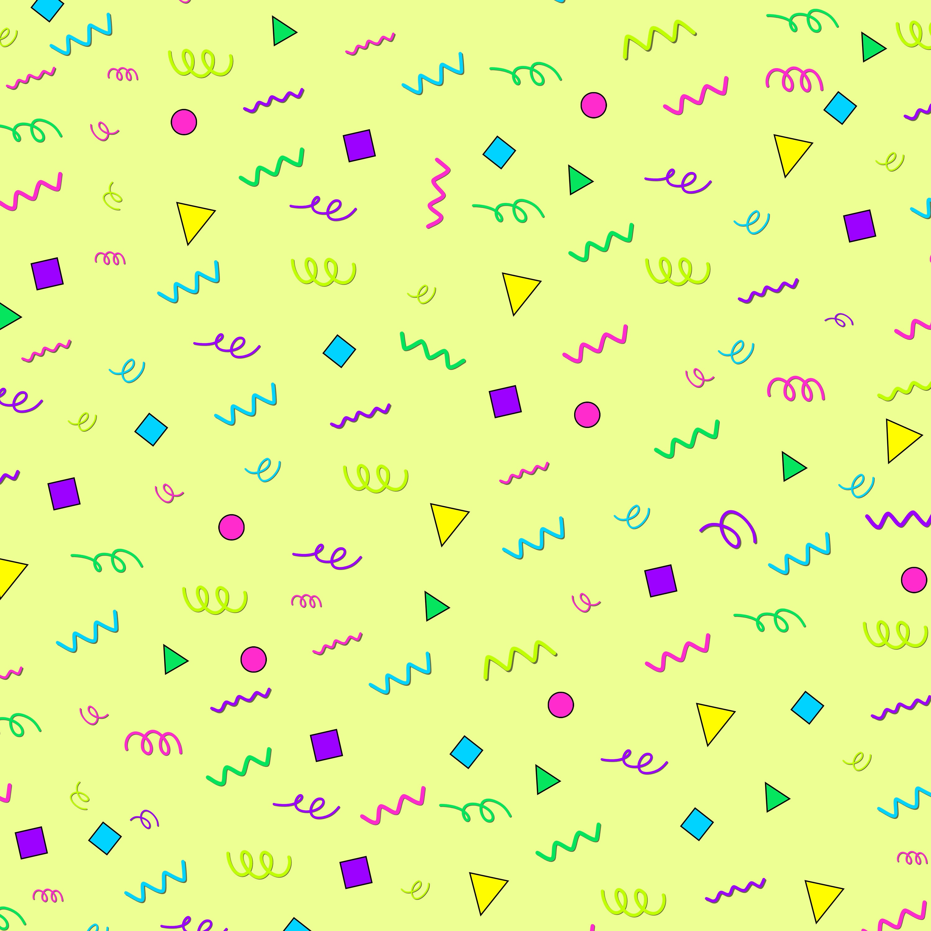 Light Yellow 90s Background 90s Aesthetic 90s Style 90s Patterns 90s